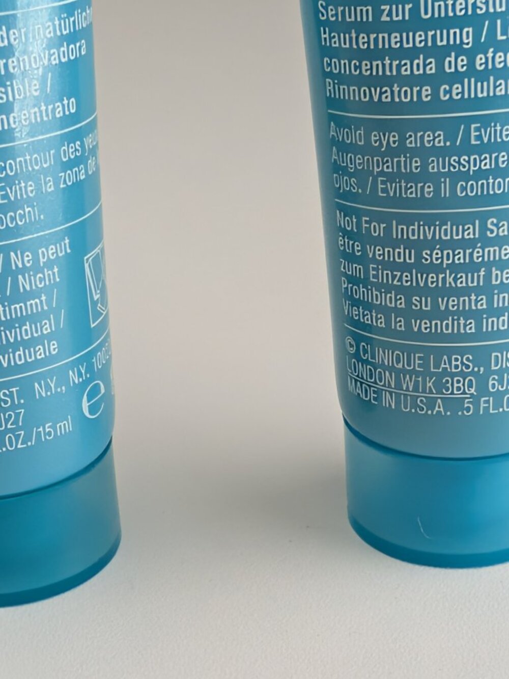 Clinique Turnaround Concentrate Visible Skin Renewer 0.5oz /15ml Lot of 2 NOS - Picture 5 of 5
